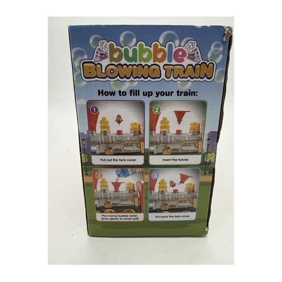 ArtCreativity Toy Train Bubble Machine Bump & Go Lights & Sounds Blower Maker - Picture 9 of 13
